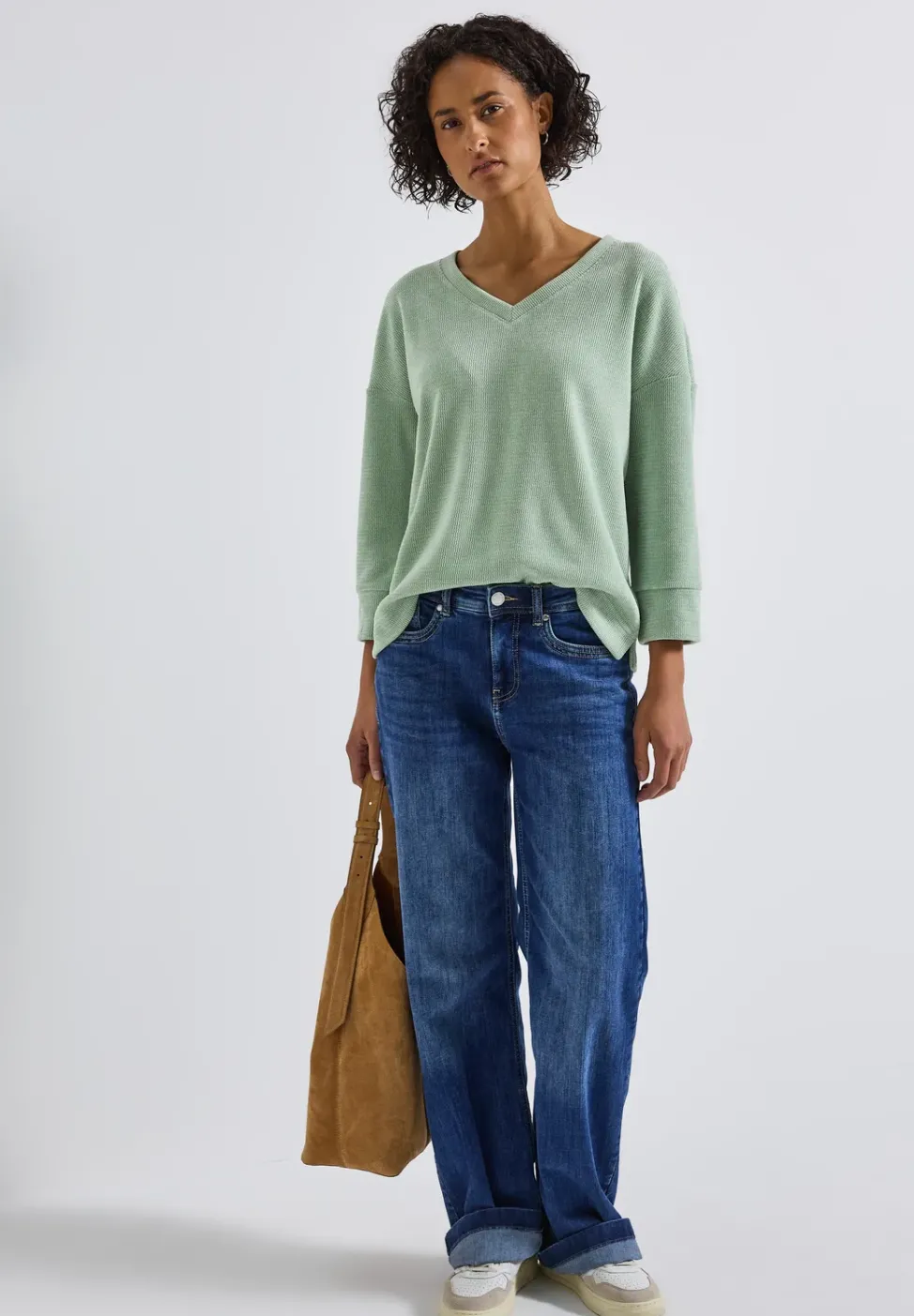 Kuscheliges V-Neck Shirt