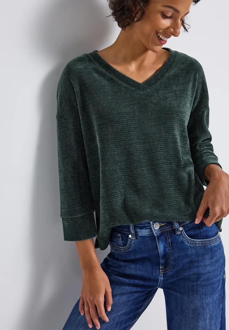 Kuscheliges V-Neck Shirt