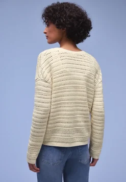 Langarm Cardigan mit V-Neck