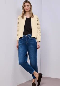 Langarm Jacke im Silk-Look