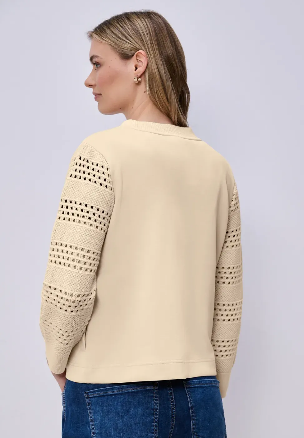 Langarm Jacke im Silk-Look