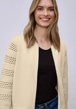 Langarm Jacke im Silk-Look