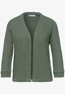Langarm Jacke im Strick-Look