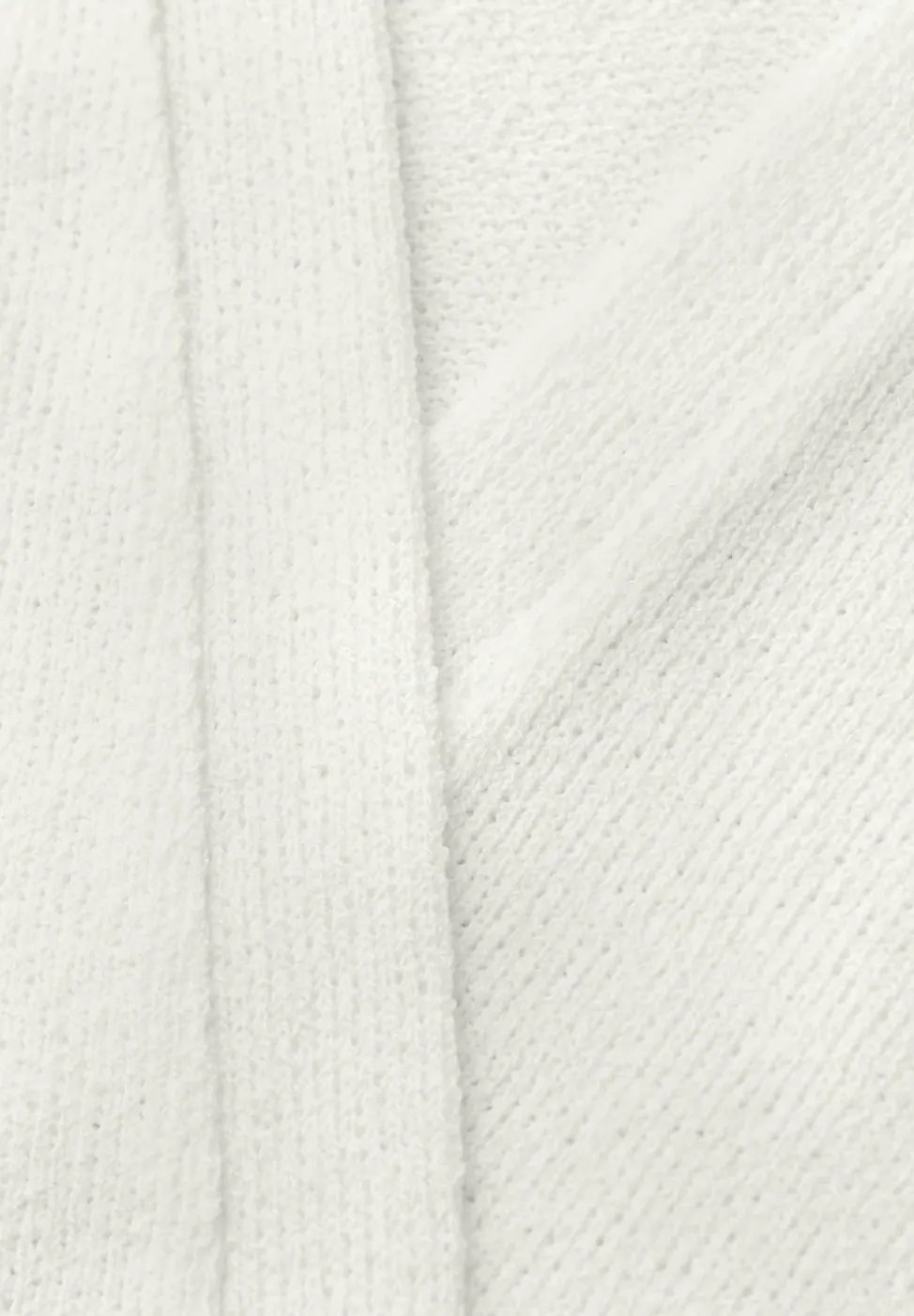 Langarm Jacke im Strick-Look