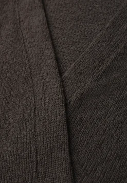 Langarm Jacke im Strick-Look