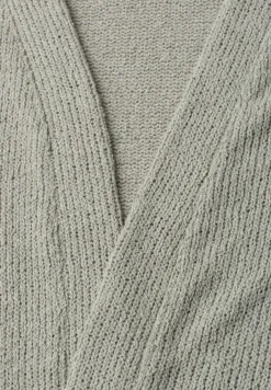 Langarm Jacke im Strick-Look
