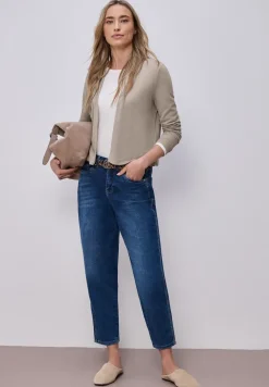 Langarm Jacke im Strick-Look