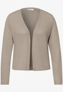 Langarm Jacke im Strick-Look