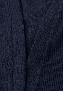 Langarm Jacke im Strick-Look
