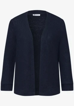 Langarm Jacke im Strick-Look