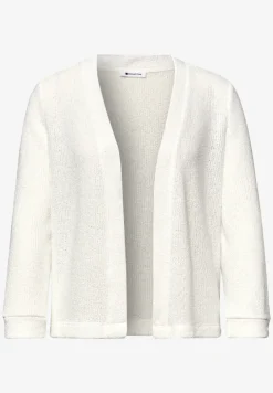 Langarm Jacke im Strick-Look