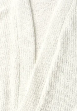Langarm Jacke im Strick-Look