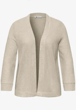 Langarm Jacke im Strick-Look