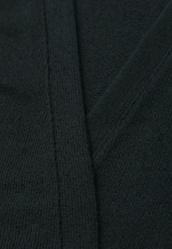 Langarm Jacke im Strick-Look