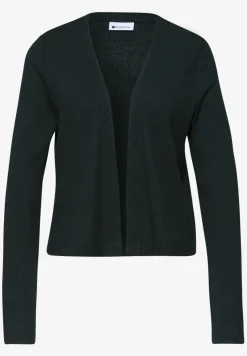 Langarm Jacke im Strick-Look