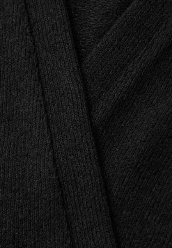 Langarm Jacke im Strick-Look