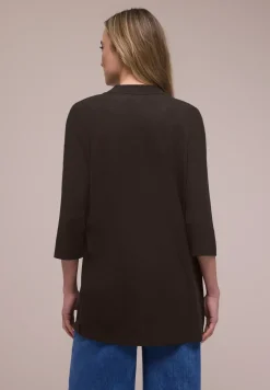 Langarm Jacke im verlängerten Schnitt