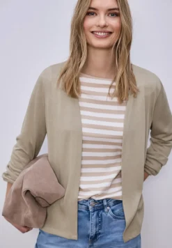 Langarm Jacke in offener Passform