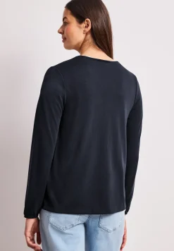 Langarm Jacke in offener Passform