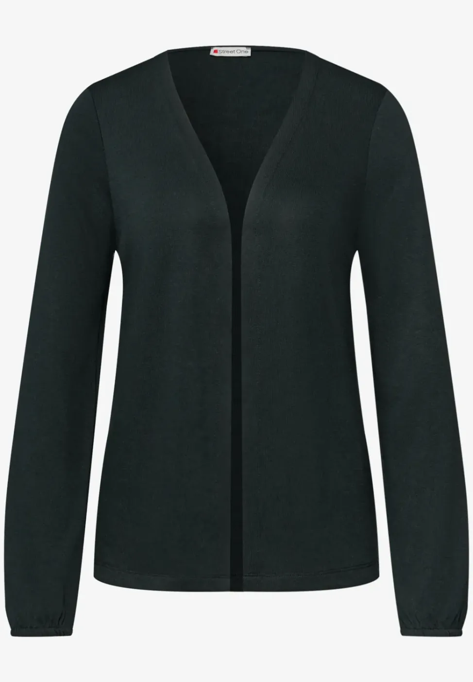 Langarm Jacke in offener Passform