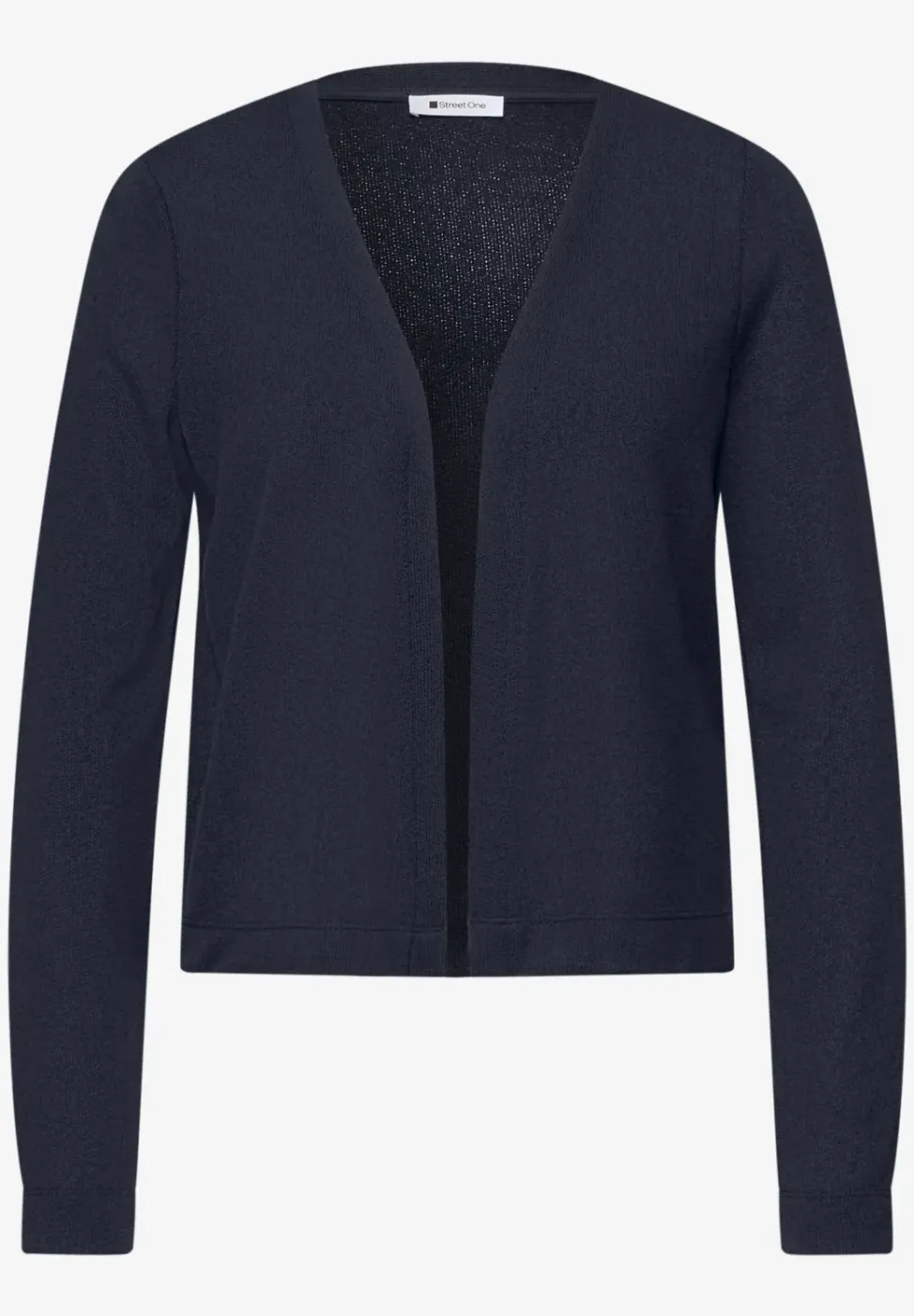 Langarm Jacke in offener Passform