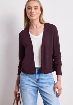 Langarm Jacke in offener Passform