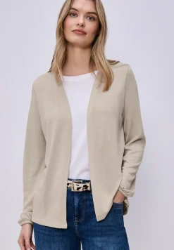 Langarm Jacke in offener Passform