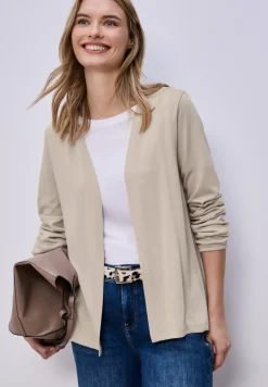 Langarm Jacke in offener Passform
