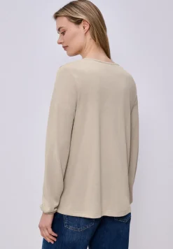 Langarm Jacke in offener Passform