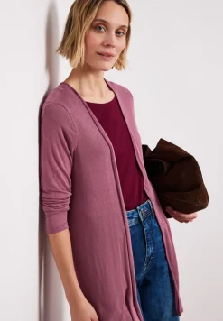 Langarm Jacke in offener Passform