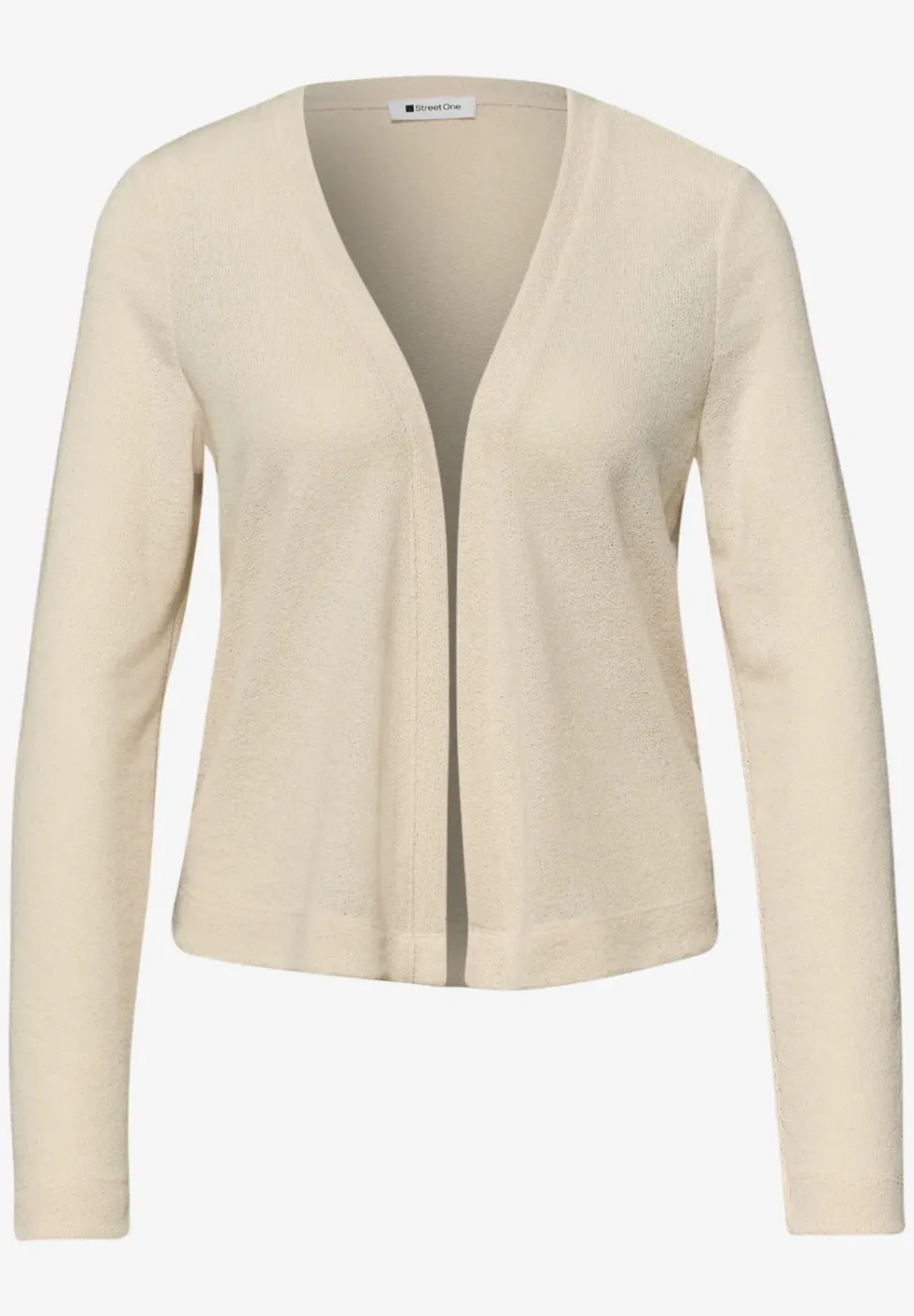 Langarm Jacke in offener Passform