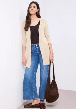 Langarm Jacke in offener Passform