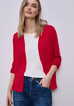 Langarm Jacke in offener Passform
