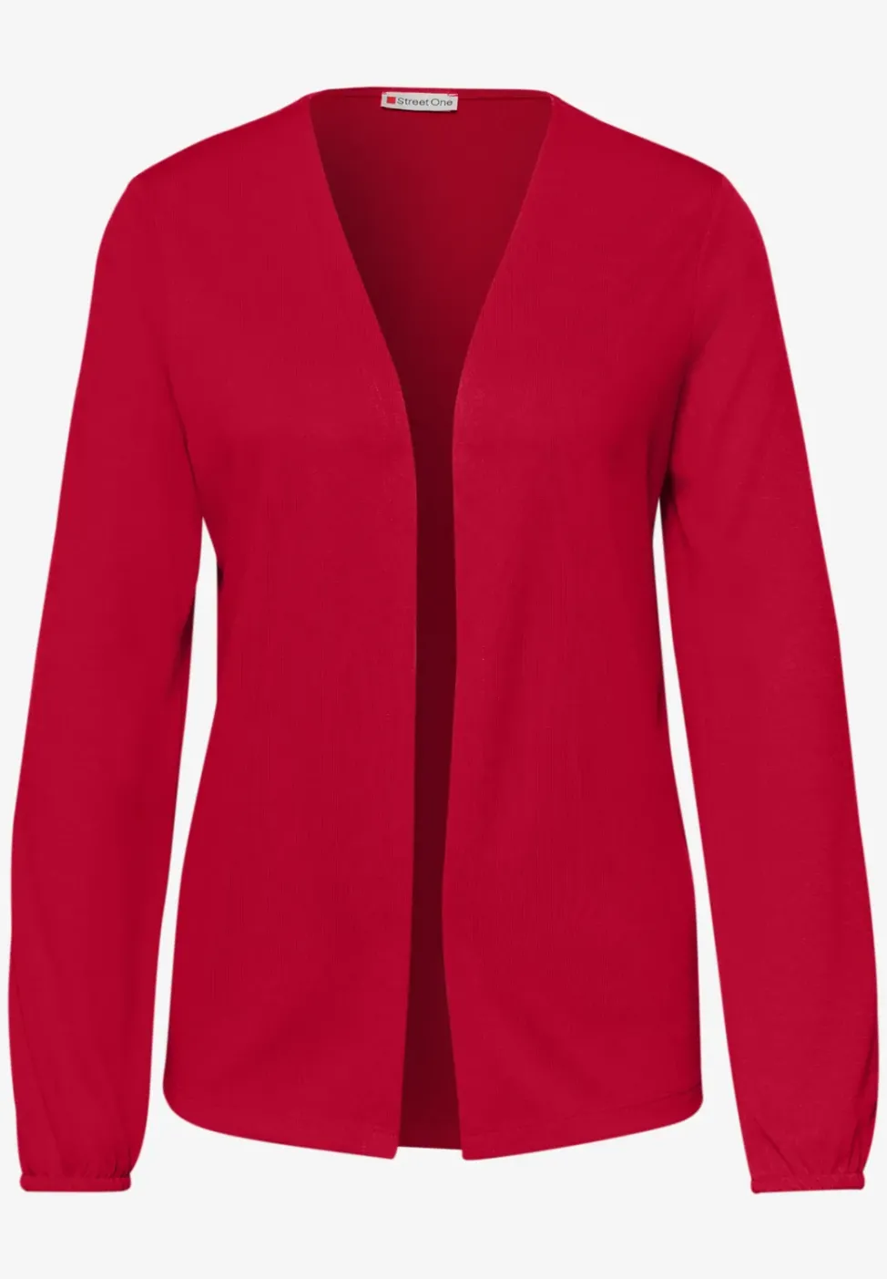 Langarm Jacke in offener Passform