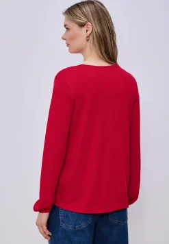 Langarm Jacke in offener Passform