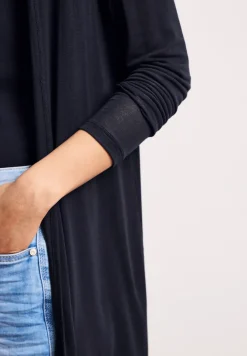Langarm Jacke in offener Passform