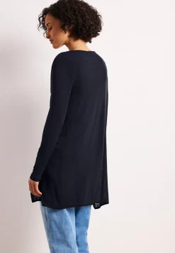 Langarm Jacke in offener Passform