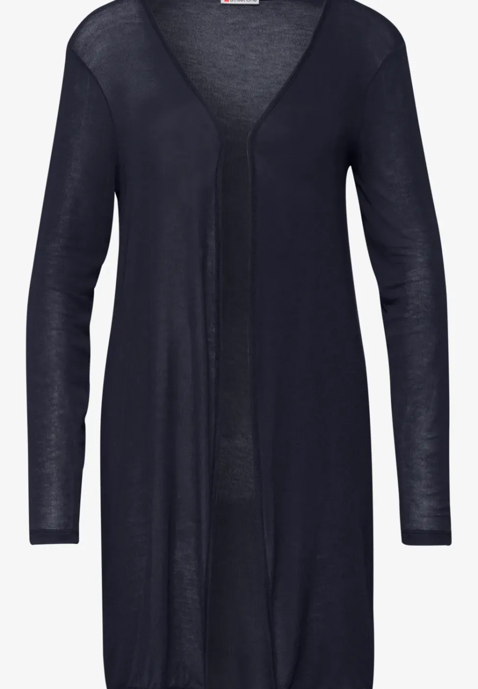 Langarm Jacke in offener Passform
