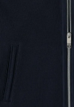 Langarm Jacke mit Kapuze und Taschen