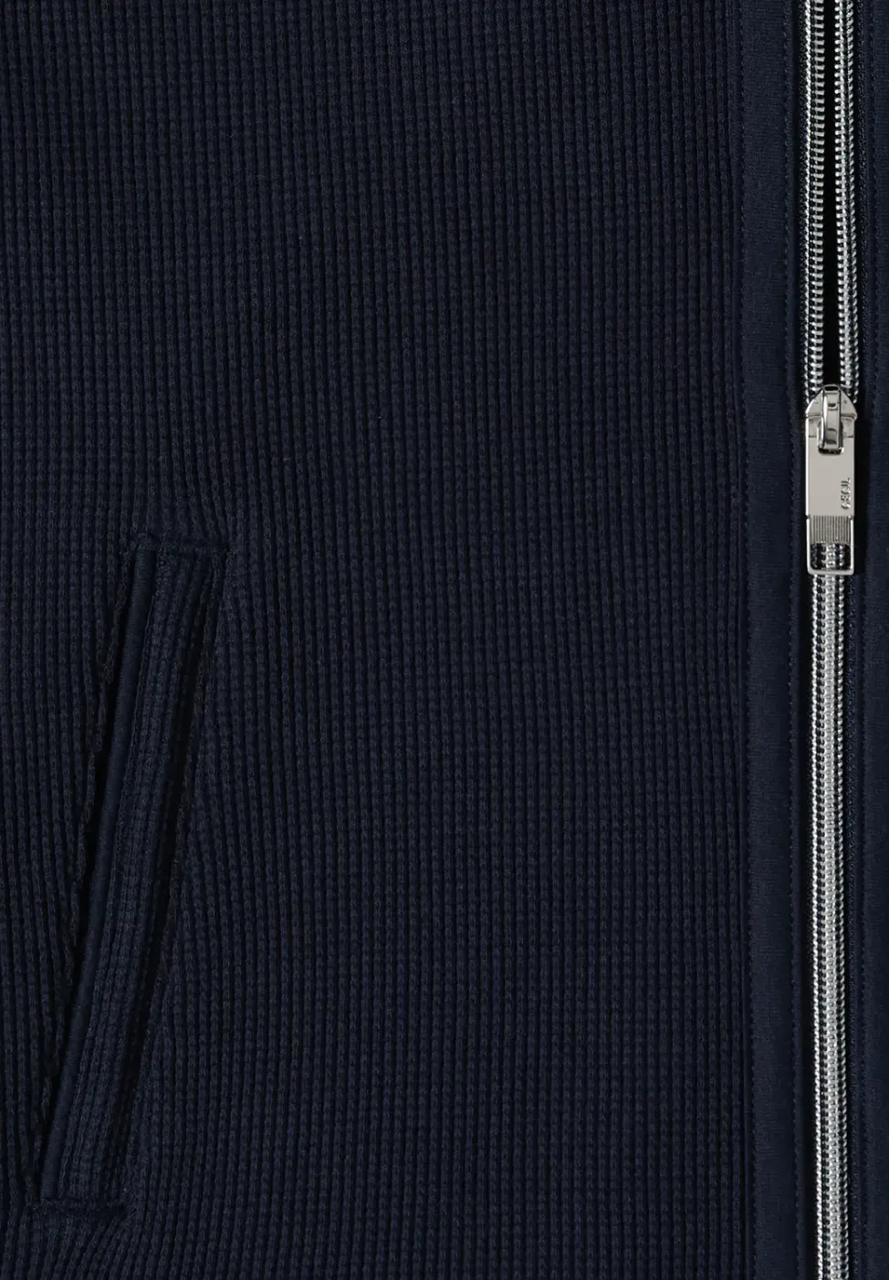 Langarm Jacke mit Kapuze und Taschen