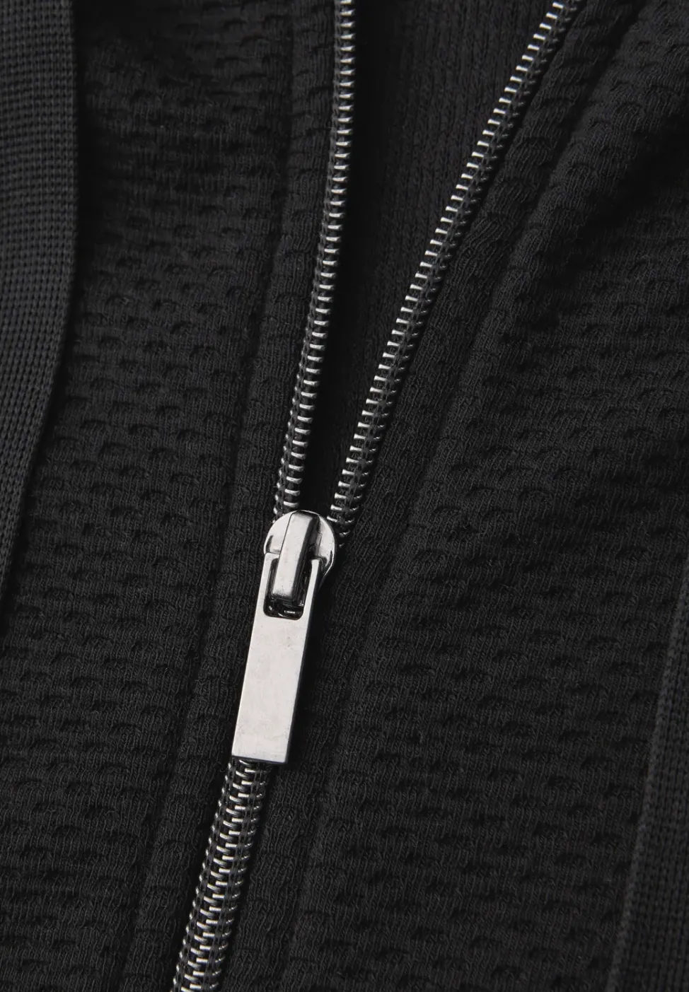 Langarm Jacke mit Kapuze und Zipper