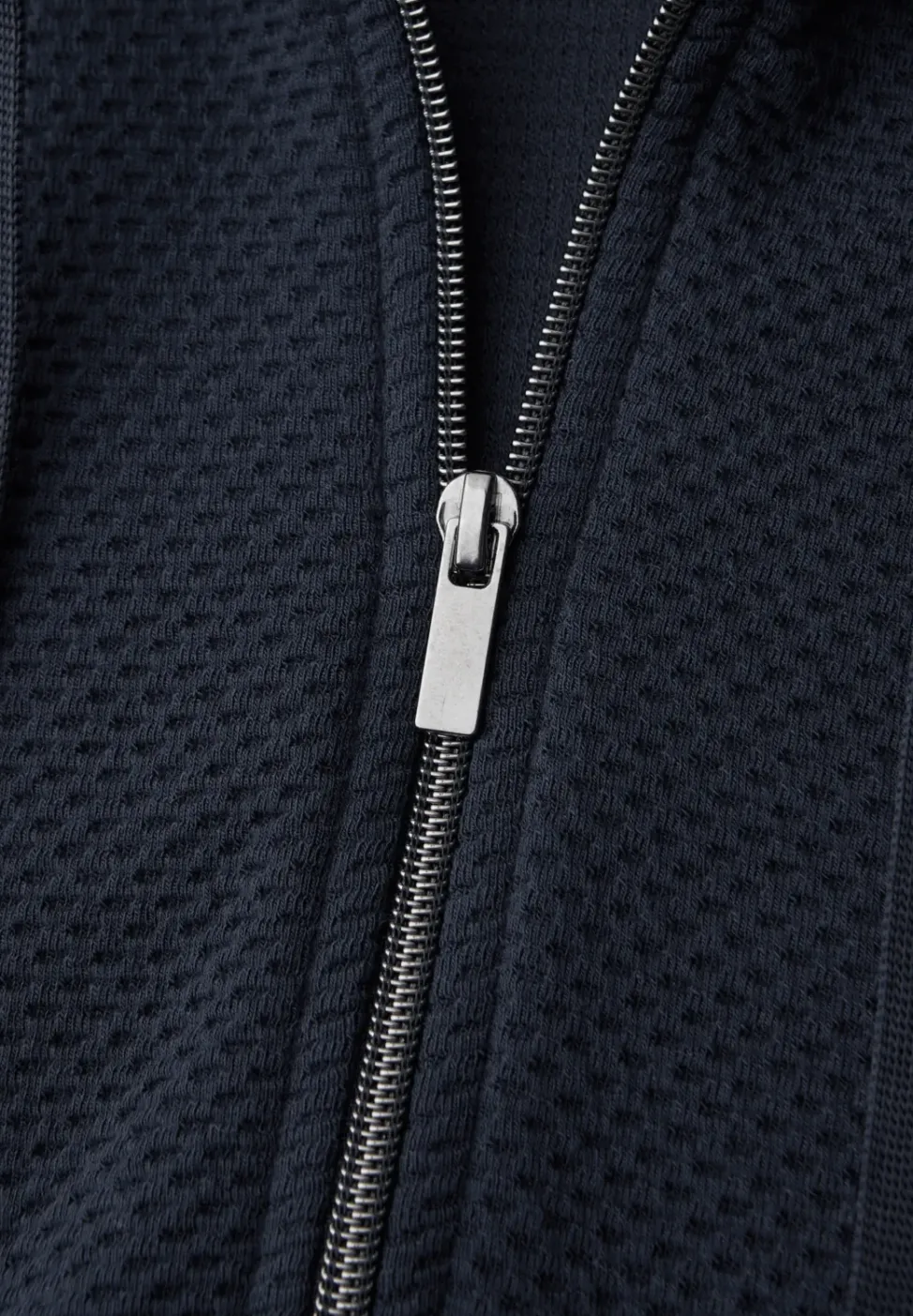 Langarm Jacke mit Kapuze und Zipper