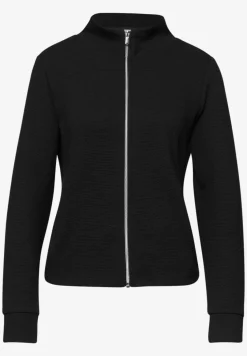 Langarm Jacke mit Turtle Neck