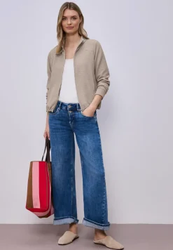 Langarm Jacke mit Turtle Neck