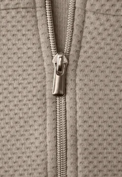 Langarm Jacke mit Turtle Neck