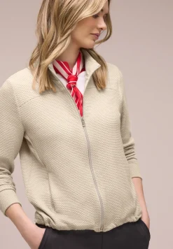 Langarm Jacke mit Turtle Neck