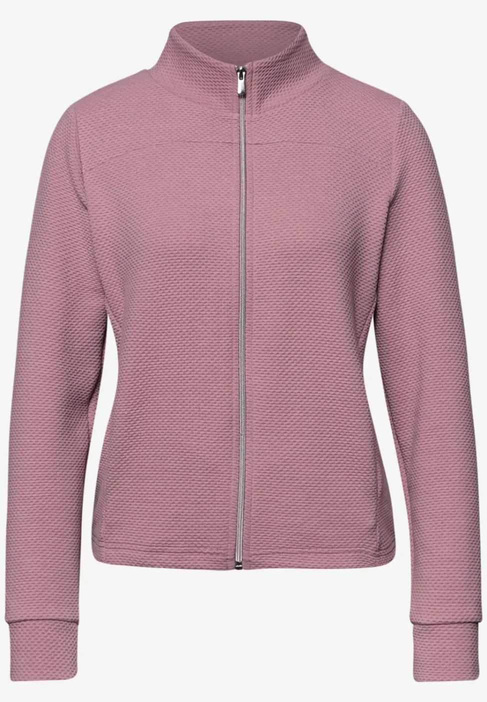 Langarm Jacke mit Turtle Neck