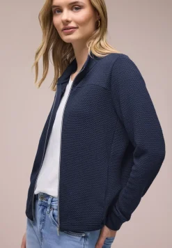 Langarm Jacke mit Turtle Neck