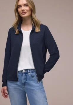 Langarm Jacke mit Turtle Neck