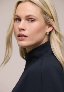 Langarm Jacke mit Turtle Neck